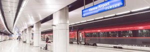 Як дістатися з аеропорту Відня на поїзді Railjet (Відень та інші міста Австрії)