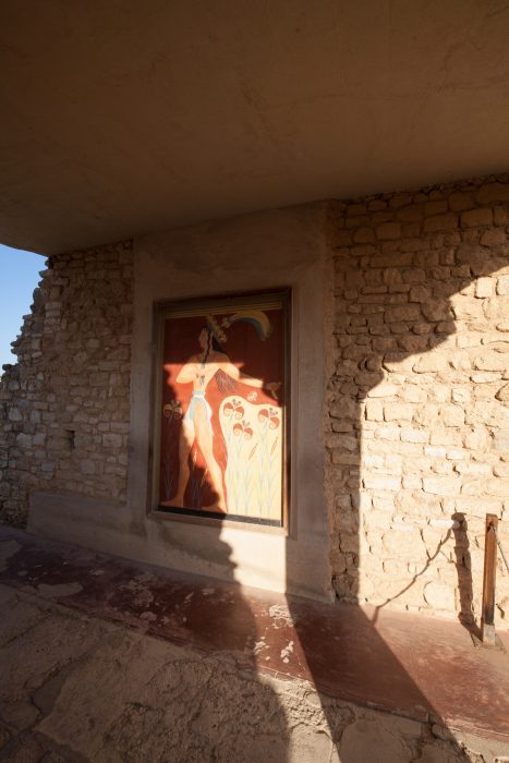 Відновлений оригінал знаходиться в археологічному музеї Іракліона