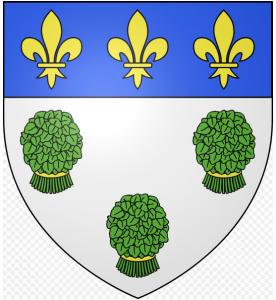 Присутність на гербі золотих лілій, в свою чергу, пояснюється тим, що Вернон був королівським містом