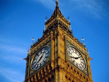 Біг-Бен (Big Ben) - назва найбільшого з шести дзвонів   Вестмінстерського палацу   в   Лондоні   , Часто ця назва відносять до годинника і Часовий вежі в цілому