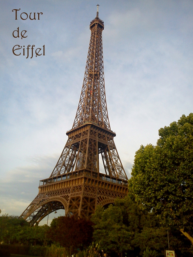 Приїхавши в Париж і влаштувавшись в готелі, прогулявшись вулицями я вирішила, що перше що потрібно подивитися це Ейфелева вежа
