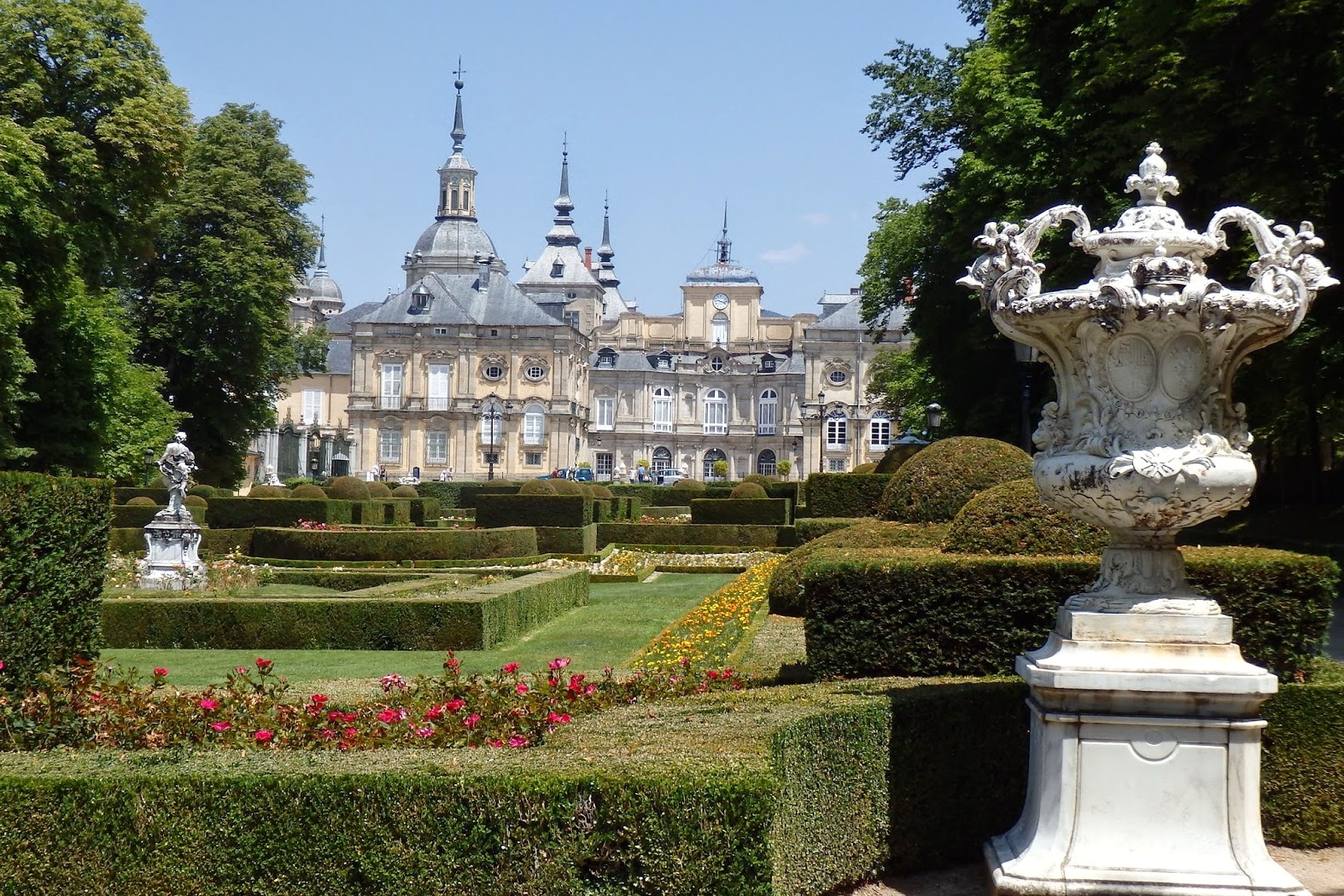 Сади Королівського палацу Ла-Гранха-де-Сан-Ільдефонсо (Jardines del Palacio Real de La Granja de San Ildefonso)