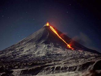 Найбільші вулкани Росії   знаходяться на Камчатці