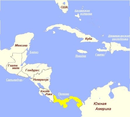 Завдяки тому, що Панама на карті займає досить вигідне становище, щорічно її відвідують тисячі туристів