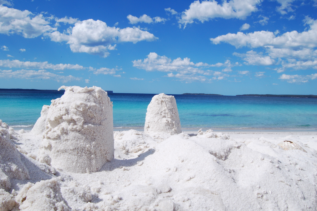 Пляж Хаймс увійшов до Книги Рекордів Гіннеса як родовище самого білого піску в світі