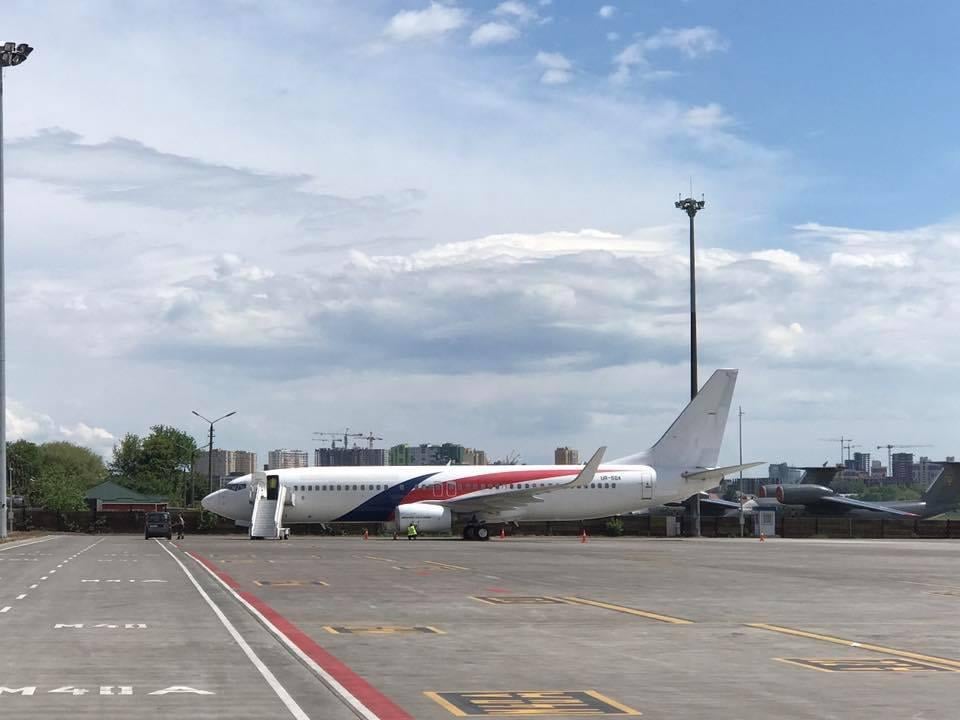 Сікорського, літак Boeing 737-800 з реєстраційним номером UR-SQA авіакомпанії SkyUp вилетів вранці в 7:27