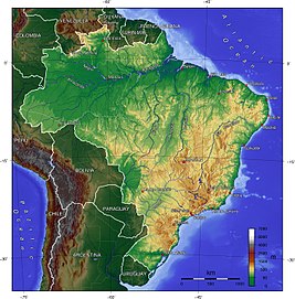 Географія Бразилії   Частина світу   Америка   регіон   Південна Америка   Координати 10 ° пд