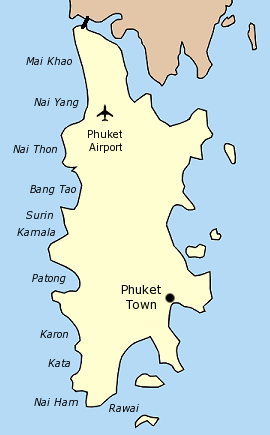 Пхукет - острів, розташований на південно-заході   Таїланду   , І однойменна провінція цієї країни